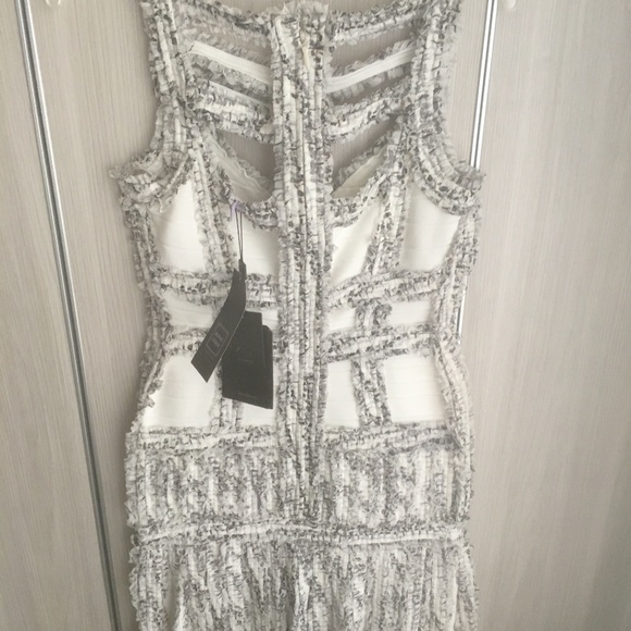 Herve Leger "Joseline" Fringe Bandage Dress -NWT - Picture 4 of 8